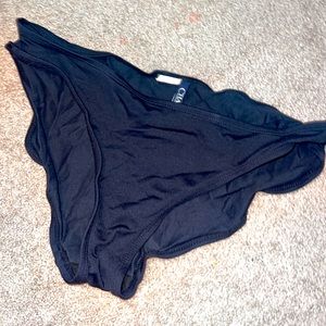 Black bikini bottom